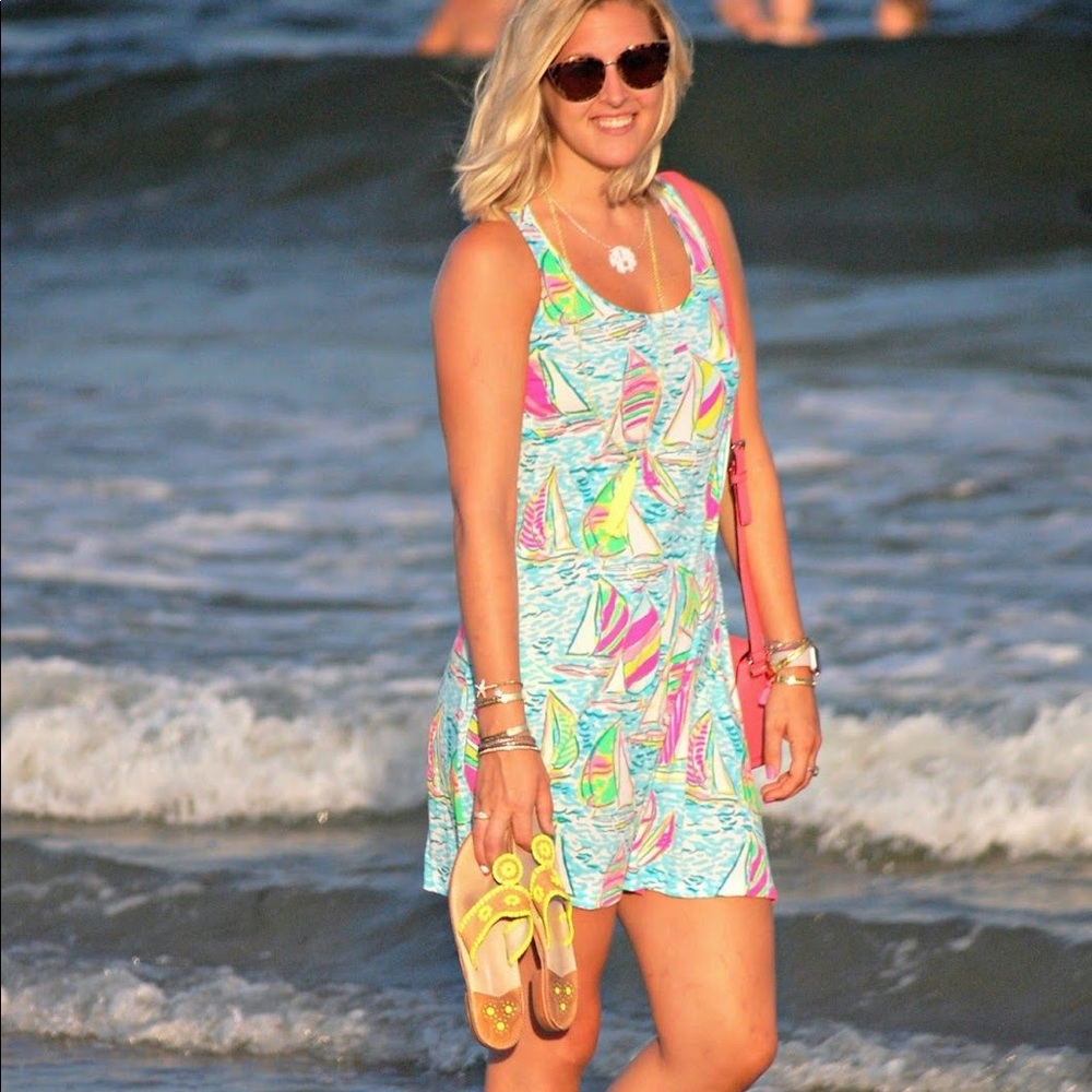 Lilly Pulitzer Melle Dress in You Gotta Regatta